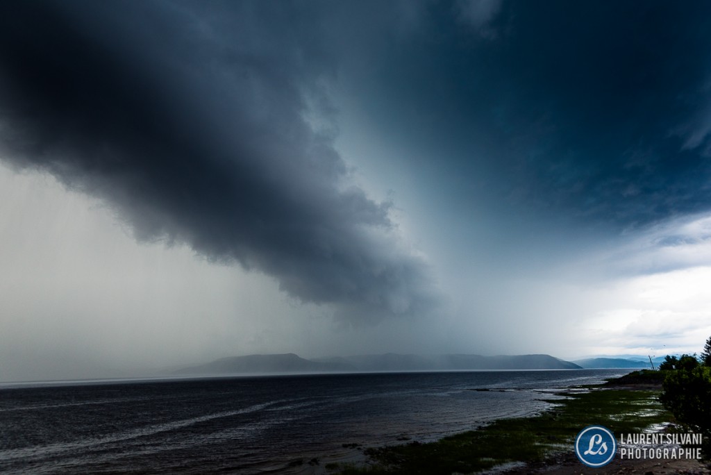 orage du 18 juillet à La Baie, Saguenay